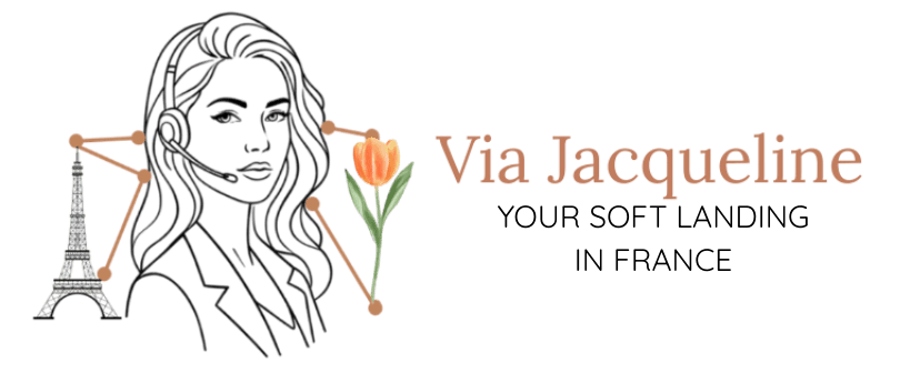 Logo Via Jacqueline Your soft landing in France